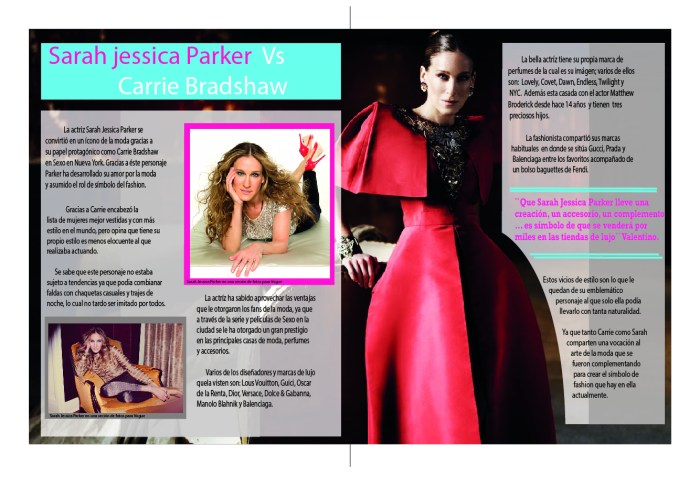 articulo jessica parker